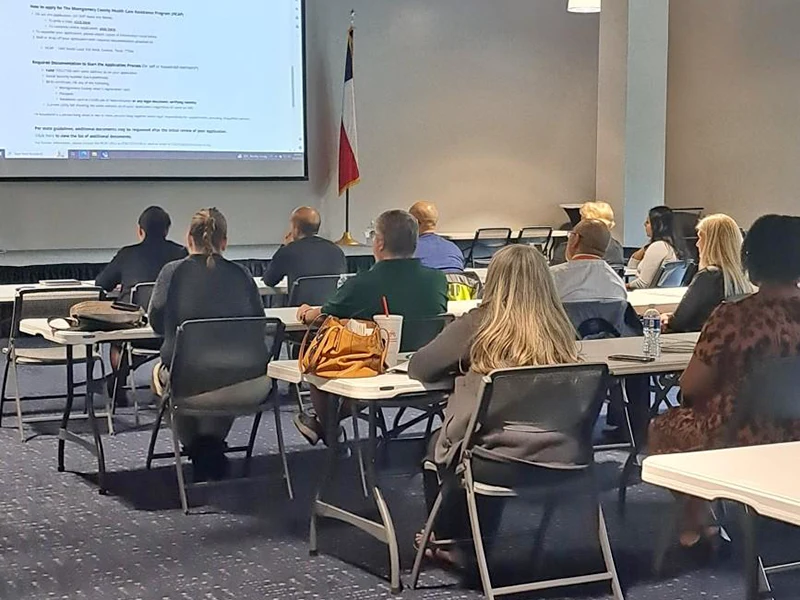 Meeting with the City of Conroe Homeless Coalition